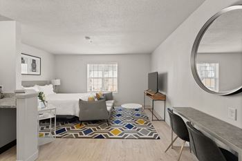 Corner bedroom